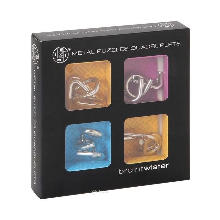 Satz mit 4 Vierlings-Puzzles