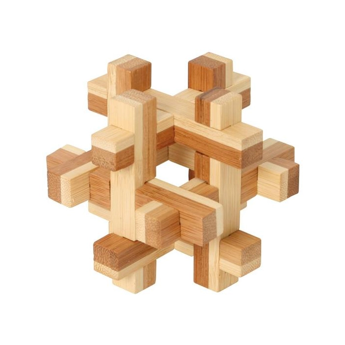 Bambusové puzzle Quaderus
