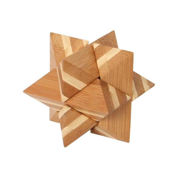 Bambusové puzzle Star