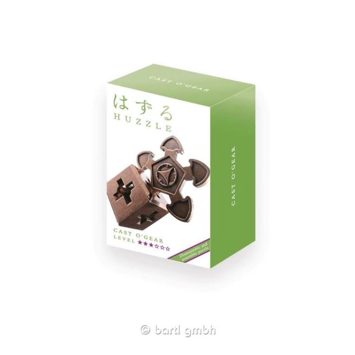 Головоломка Hanayama Huzzle Cast O'Gear - рівень головоломки 3/6