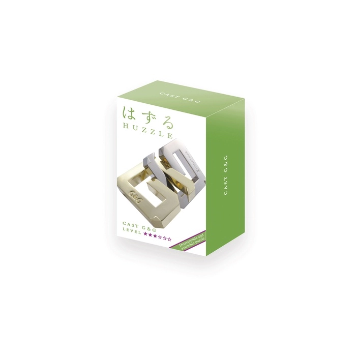 Hanayama Huzzle Cast G&G - Rätsel Stufe 3/6