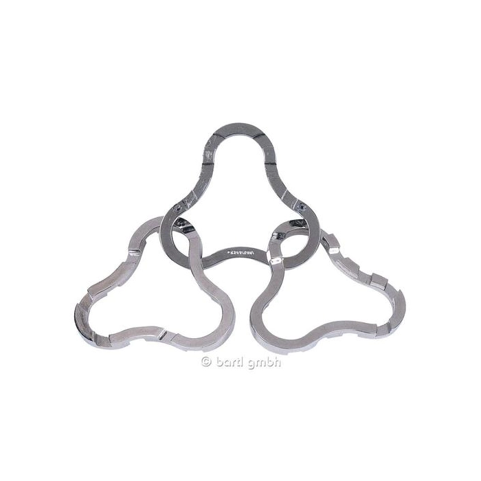 Hanayama Huzzle Cast Coaster - 4/6 szintű puzzle