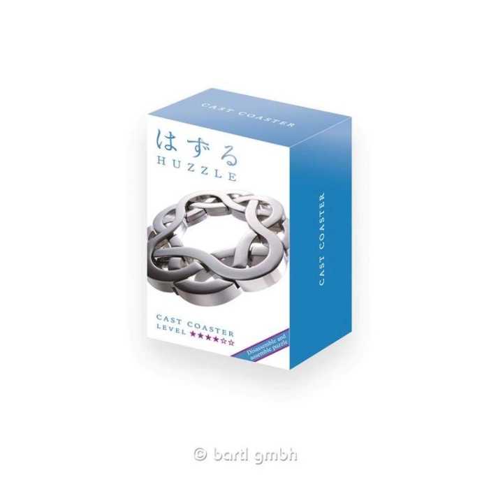 Hanayama Huzzle Cast Coaster - 4/6 szintű puzzle