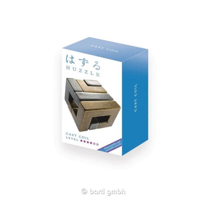 Hanayama Huzzle Cast Coil - Level 4/6 Puzzle