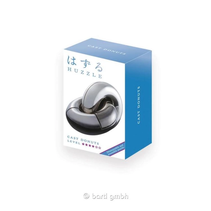 Hanayama Huzzle Cast Donuts - 4/6 szintű puzzle