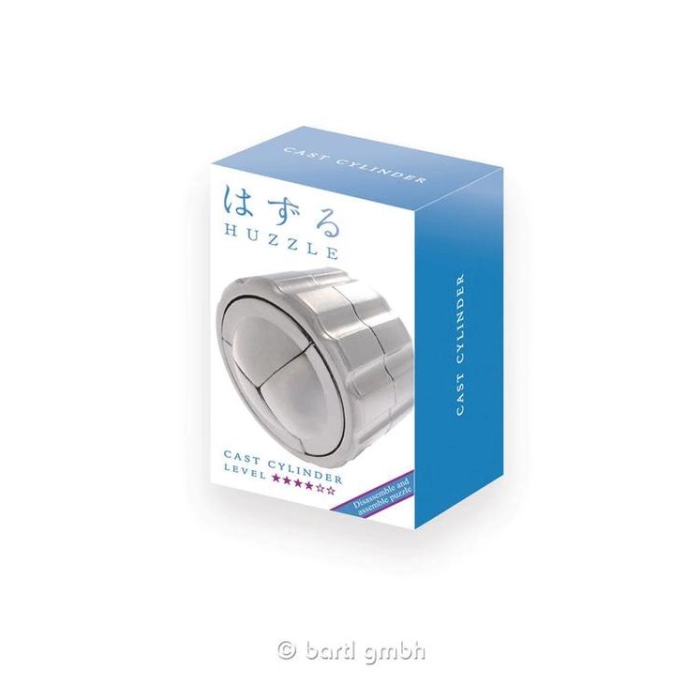 Hanayama Huzzle Cast Cylinder - level 4/6 puzzle
