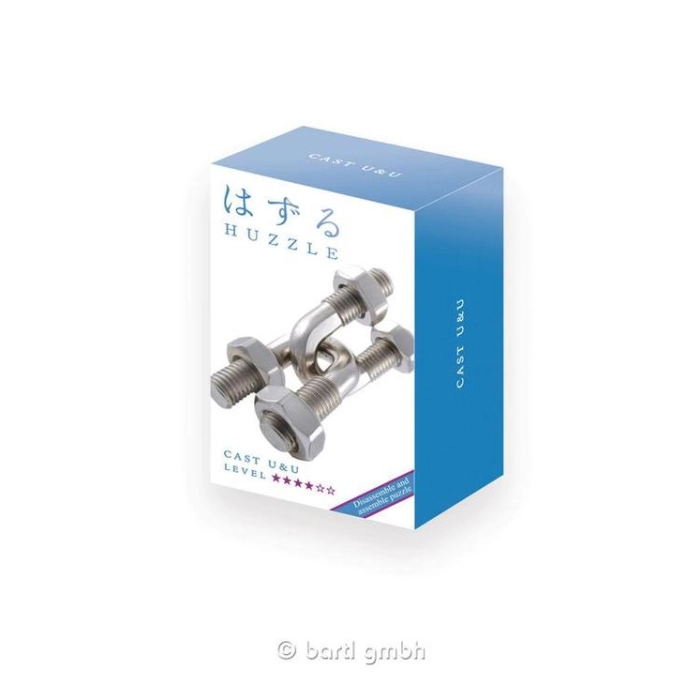 Hanayama Huzzle Cast U&U - úroveň puzzle 4/6