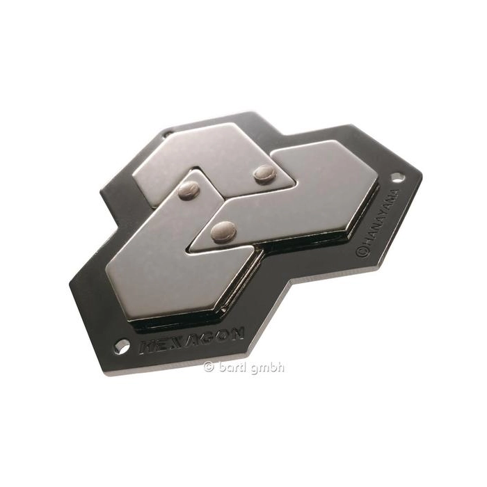 Hanayama Huzzle Cast Hexagon - úroveň puzzle 4/6