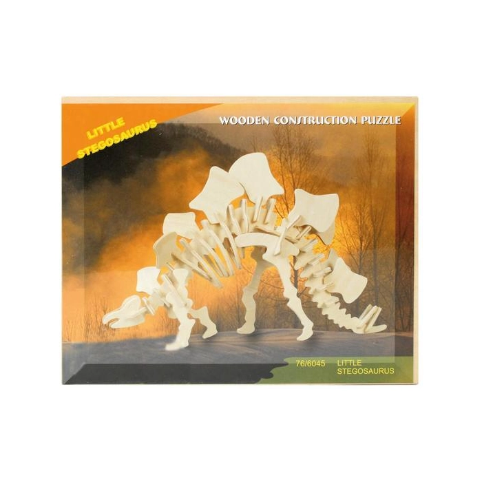 Wooden 3D Jigsaw Puzzle - Dinosaurs