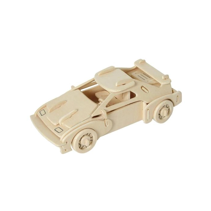 Fa Puzzle 3D - Autó
