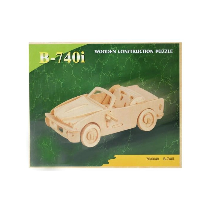 Fa Puzzle 3D - Autó