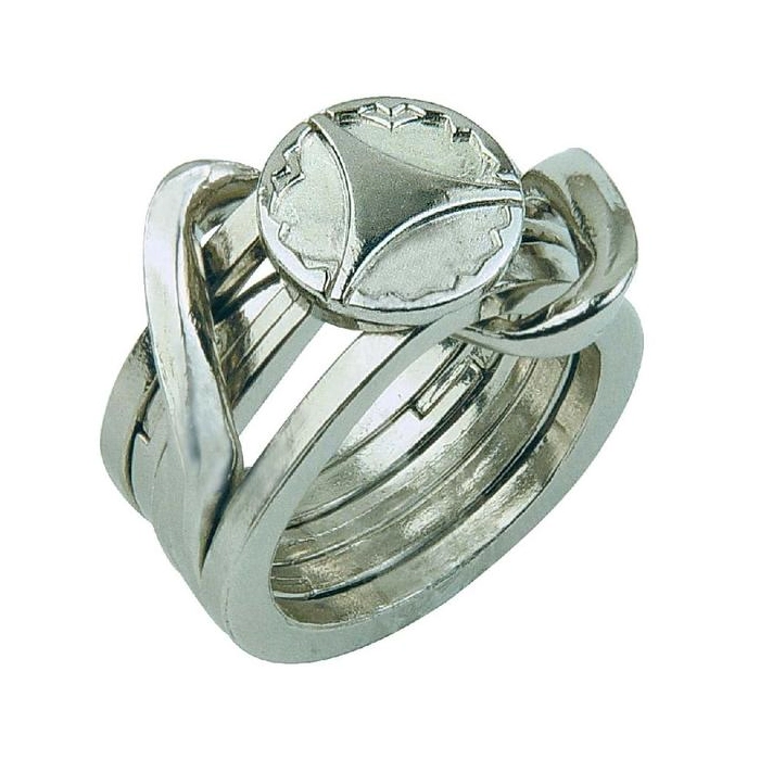 Hanayama, Huzzle Cast Ring II puzzle, level 5/6