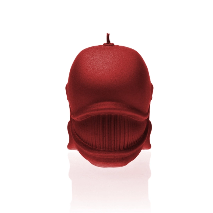 Whale Candle - Pearl Red