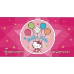 Pozvánka na párty Hello Kitty - 10 kusů - PROMOTION!!!