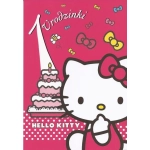 Přání Hello Kitty s obálkou 22 x 15 cm - SUPER AKCE!!!