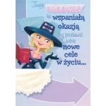 Přání s obálkou 22 x 15 cm K narozeninám