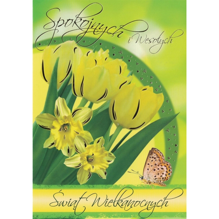 Osterkarte mit Umschlag