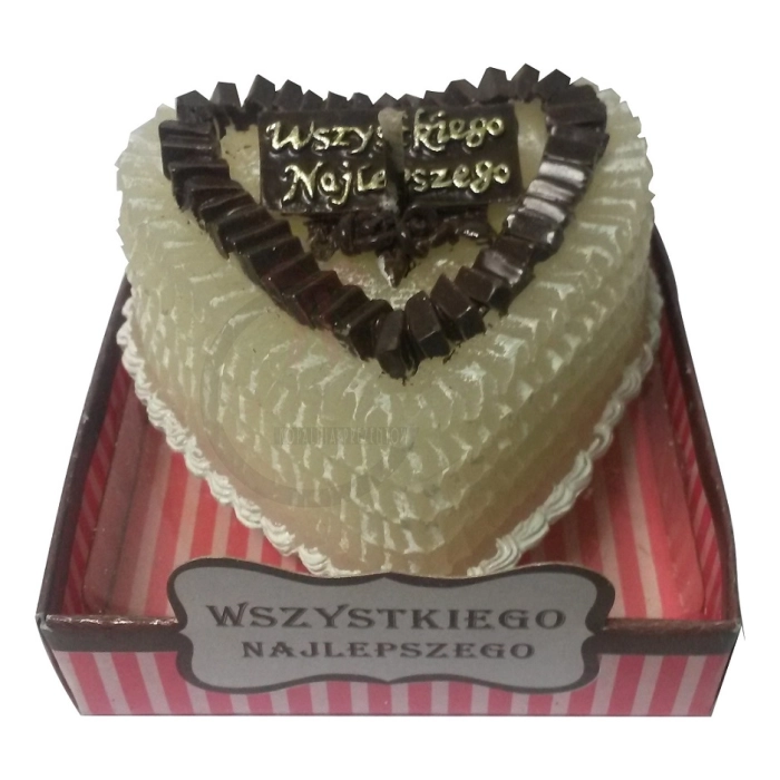 Świeczka dekoracyjna Wszystkiego Najlepszego