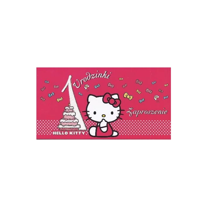 Pozvánka Hello Kitty - 10 kusů