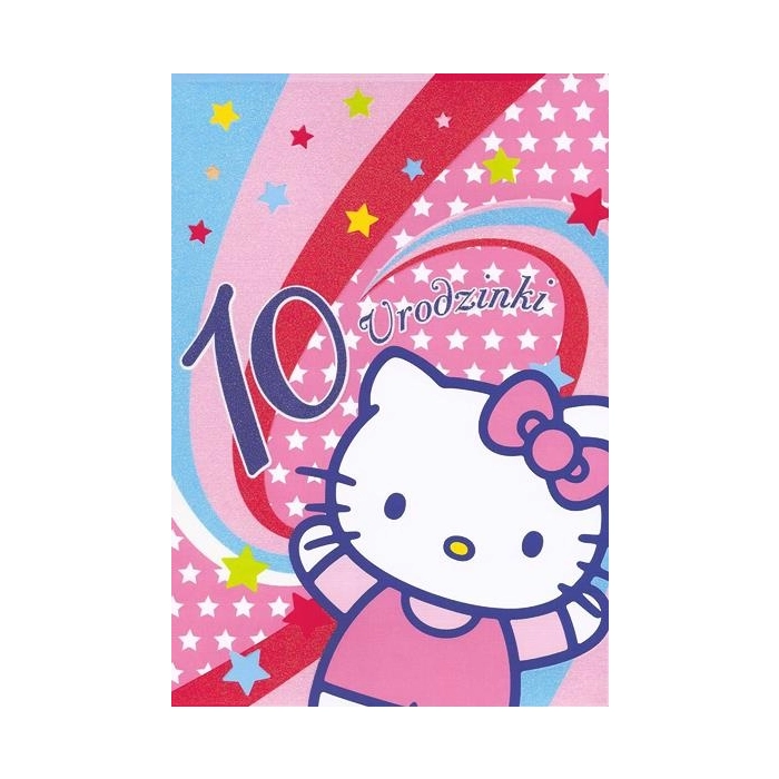Přání Hello Kitty s obálkou