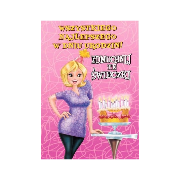 Grußkarte mit Umschlag 22 x 15 cm Zum Geburtstag