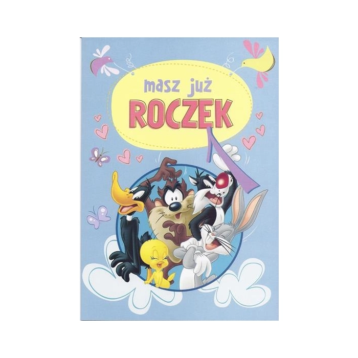 Přání Looney Tunes s obálkou - 22 x 15 cm - SUPER PROMOTION!!!!