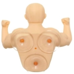 Fitness Man Muscle Hanger - Cream-coloured