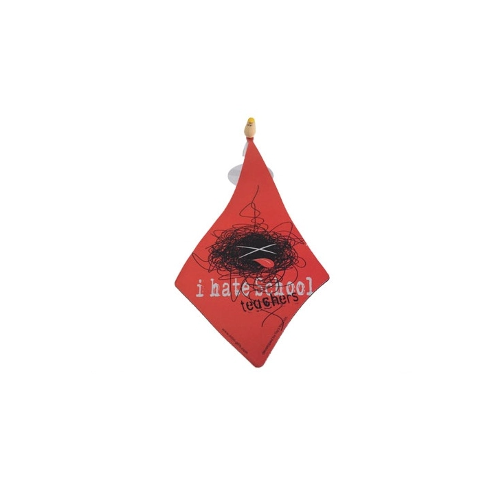 I hate School Tie Mouse Pad