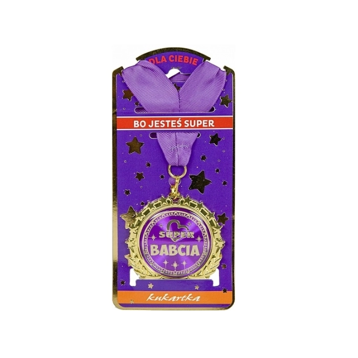 Złoty medal (metalowy) Super Kumpela