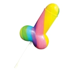 Sexy rainbow lollipop penis