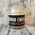 Scented candle in a jar - Wanky Candles Knob Cheese