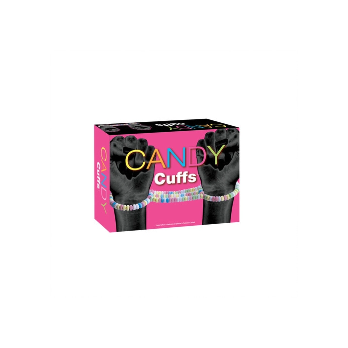 Handcuffs from candy beads