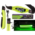 LED hip bag for runners, glows in the dark