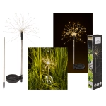Solar Gartenlampe Gebläse 120LED