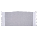 Ručník fouta šedobílý 80x170 cm