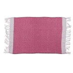Ručník fouta růžovo-bílý 45x70 cm