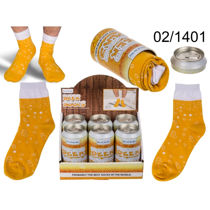 Beer socks, canned