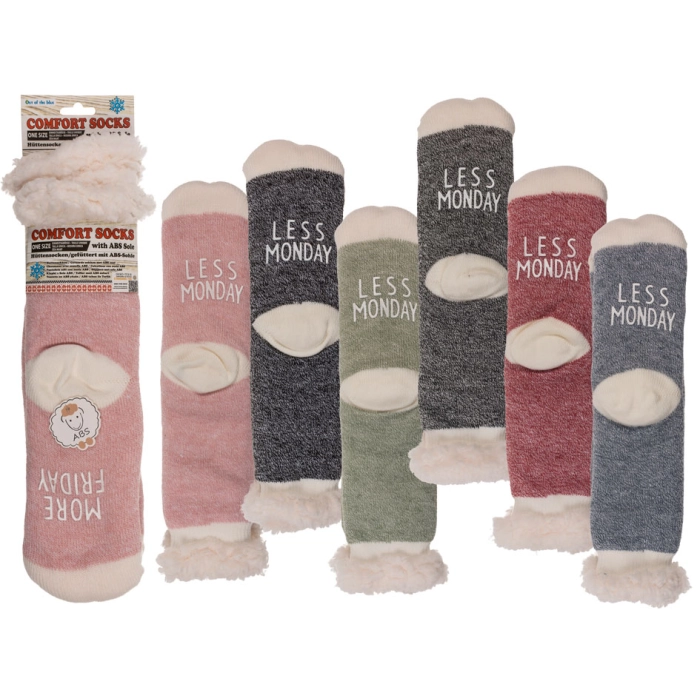 Socks from ABS More Friday Less Monday