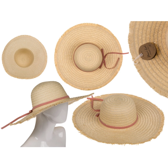 Summer straw hat - elegant chic
