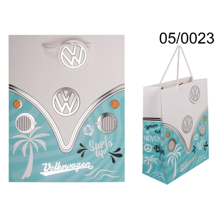 Gift bag VWT1 Bus Surf 33x26 cm