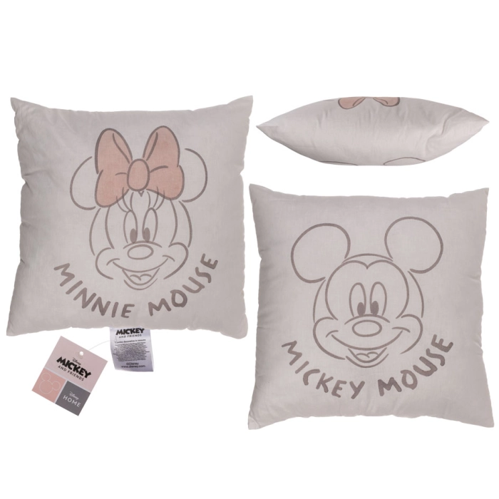 Dekorační polštářek Minnie a Mickey Mouse