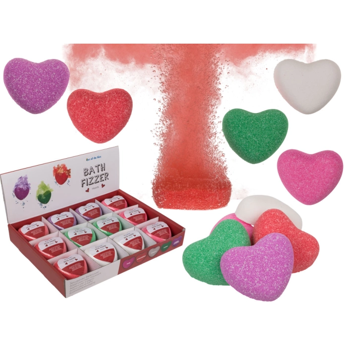 Sparkling heart for a bath