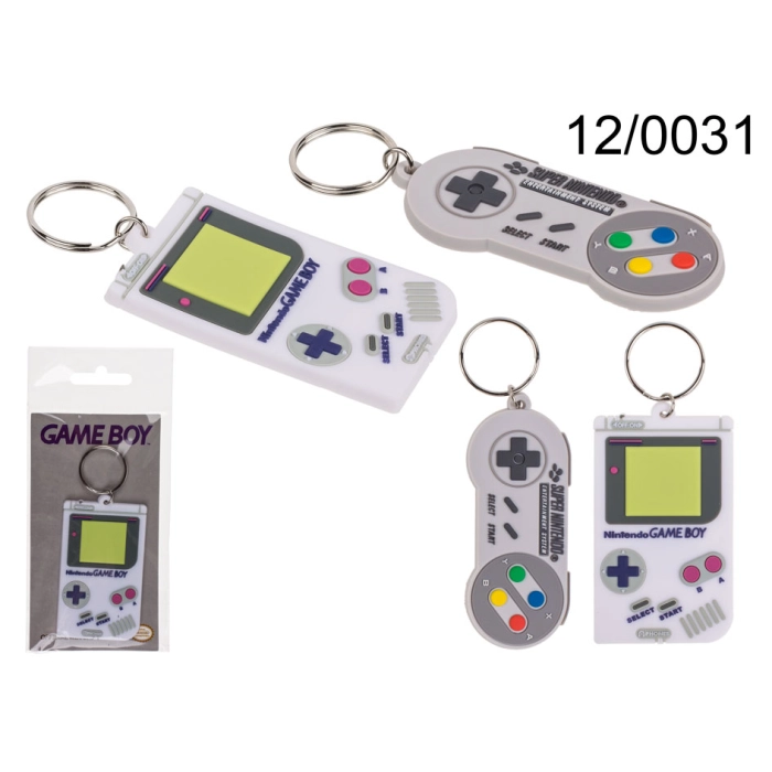 Nintendo player keychain (license gadget)