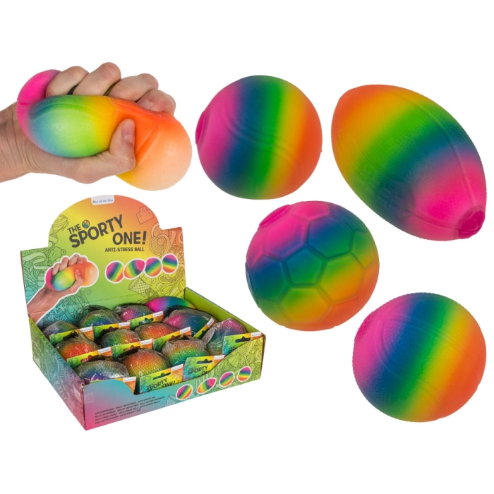 Anti-stress ball Sport rainbow