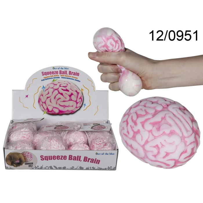 Brain-shaped Squeeze Ball