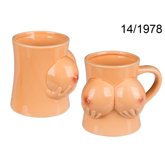 Ceramic Boob Mug