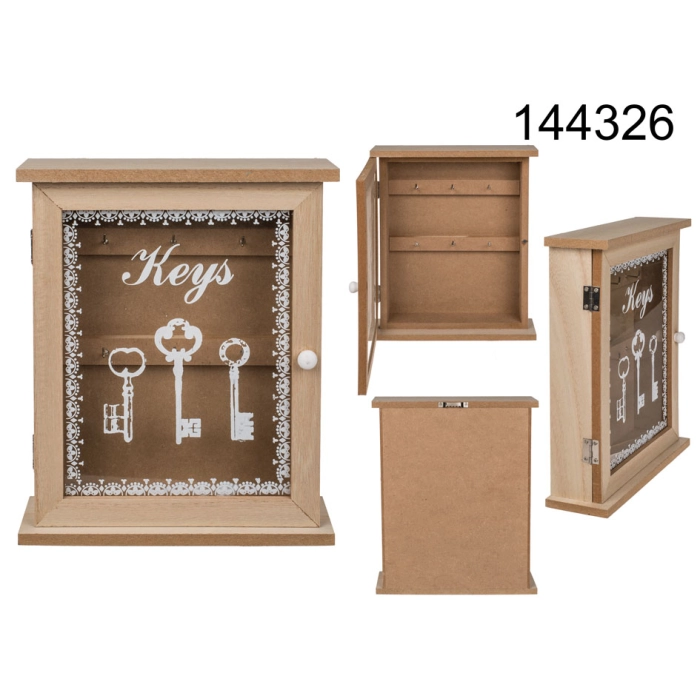 Wooden key box