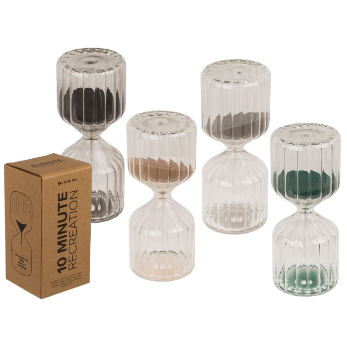 Üveg homokóra - 10 perc szünet