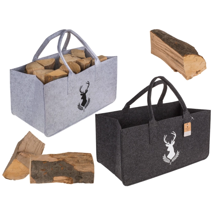 Deer wood bag