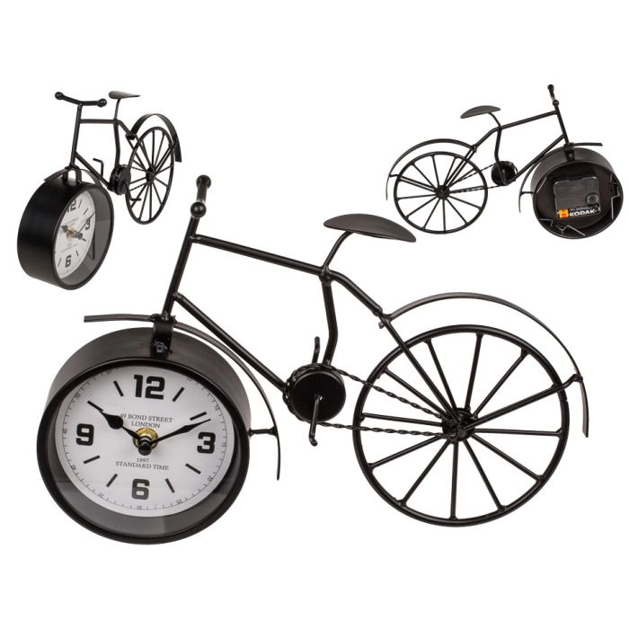 Vintage hodiny v tvare bicykla